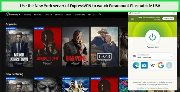 Watch Paramount Plus in Argentina with ExpressVPN