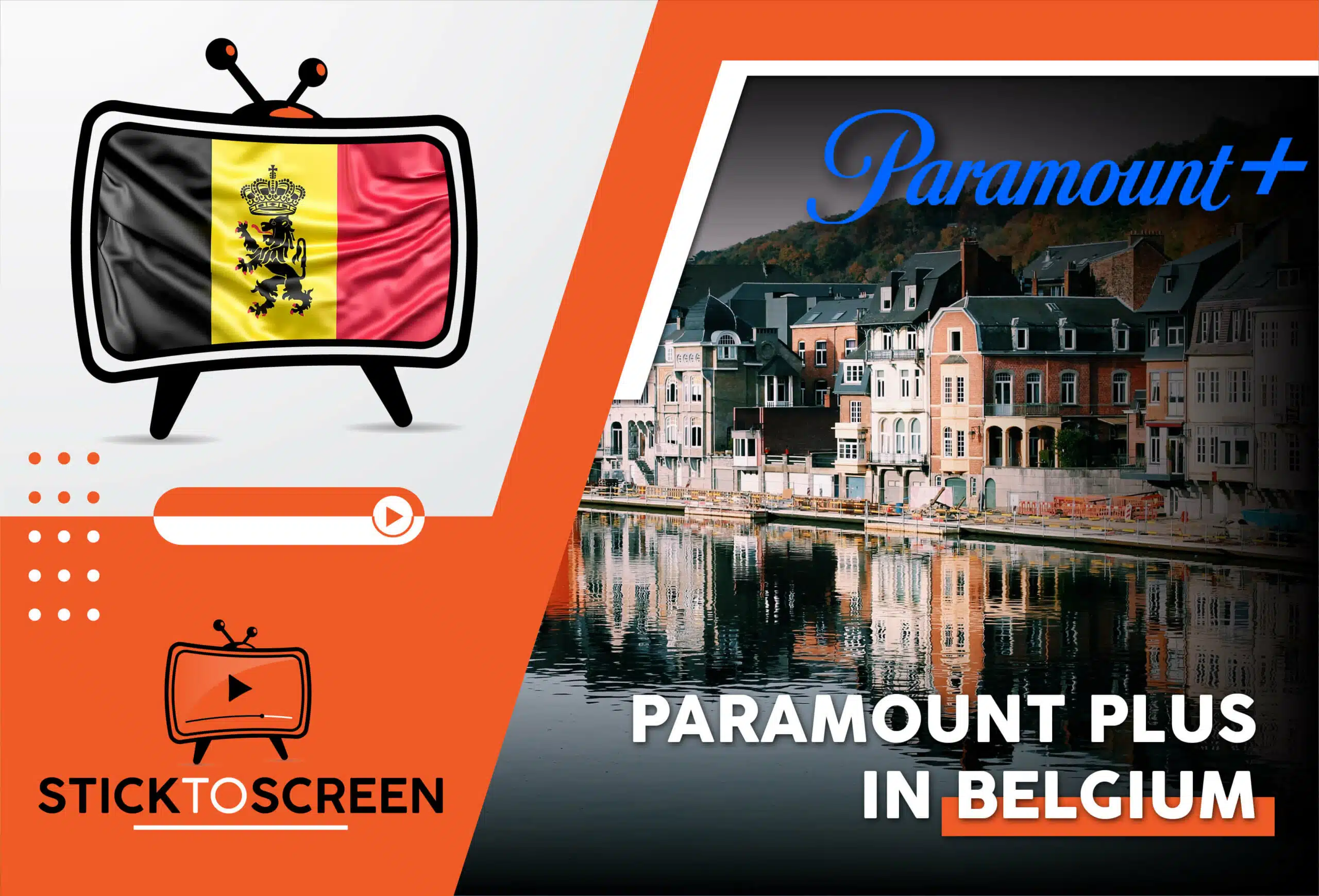 Watch Paramount Plus in Belgium
