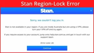 Stan In Thailand Geo-Restriction Error