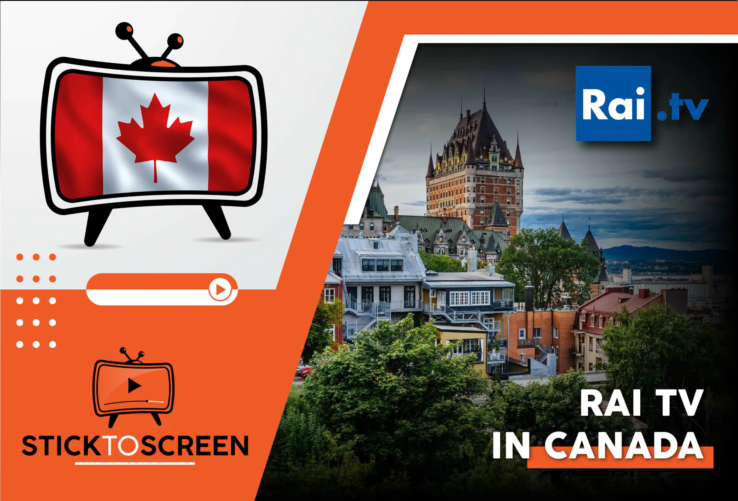 Watch Rai TV in Canada