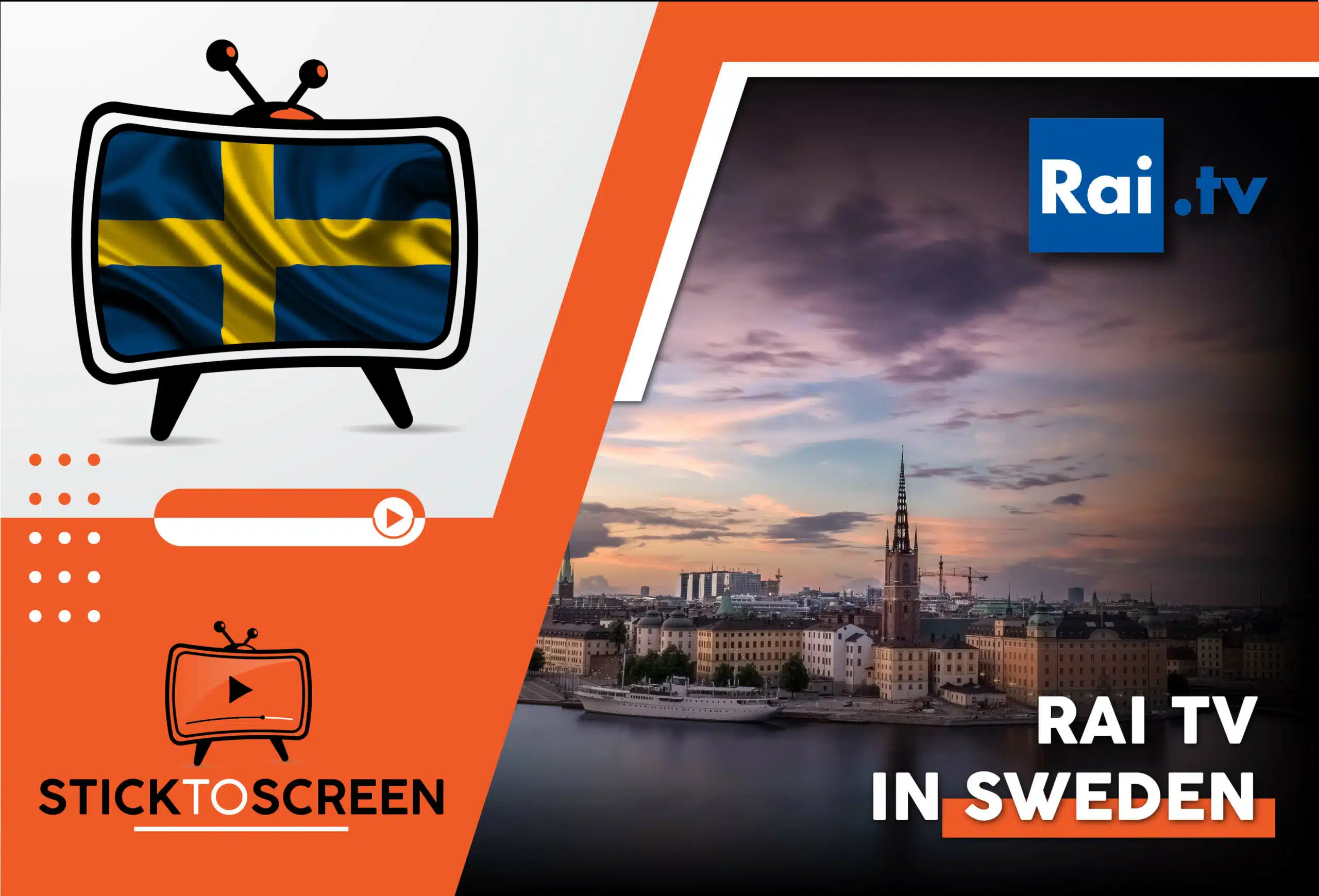 Watch Rai TV in Sweden