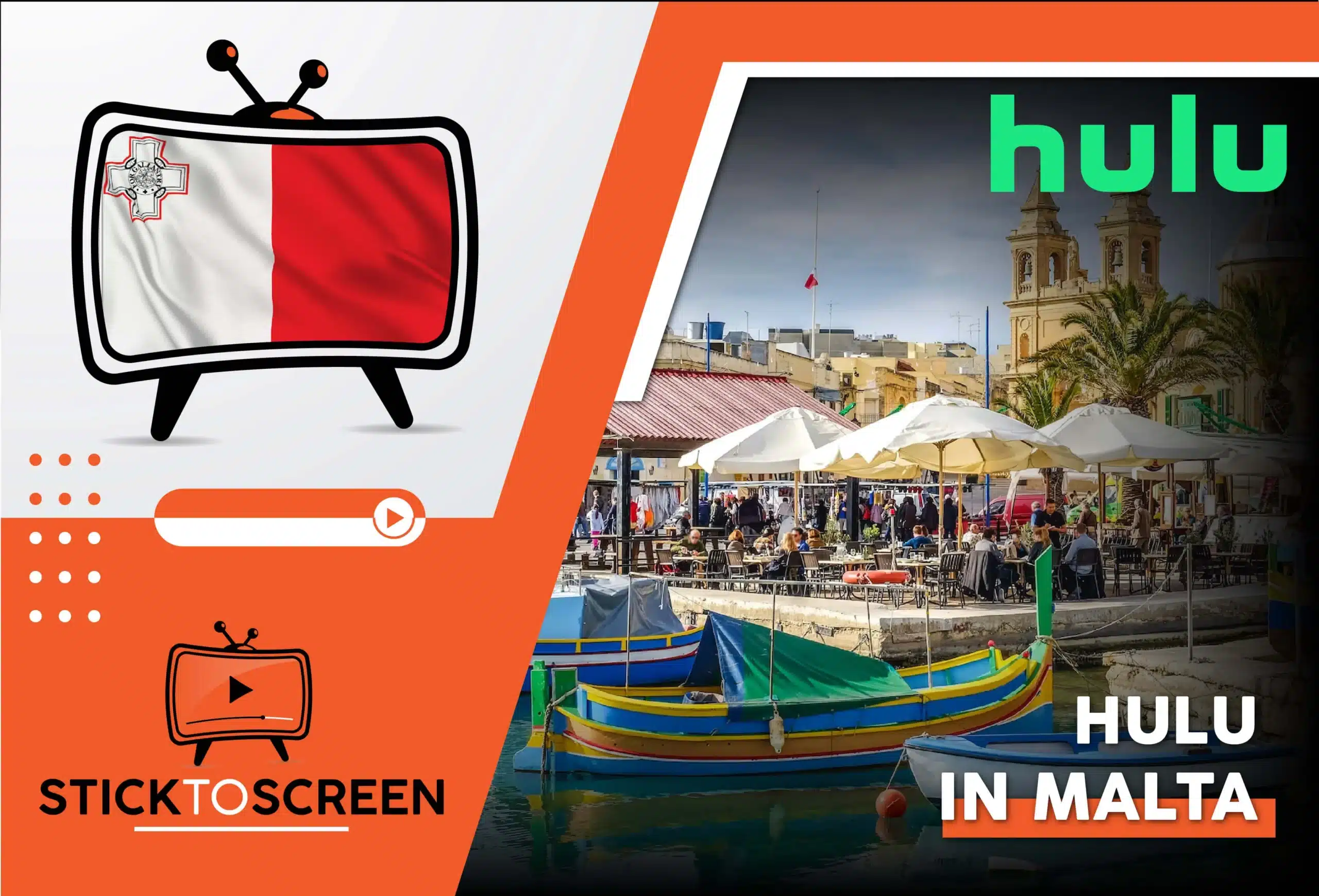 Watch Hulu in Malta